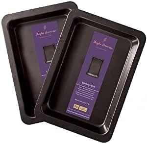 Shaylee Homeware Non Stick Heavy Duty Baking Tray (Pack of 2)